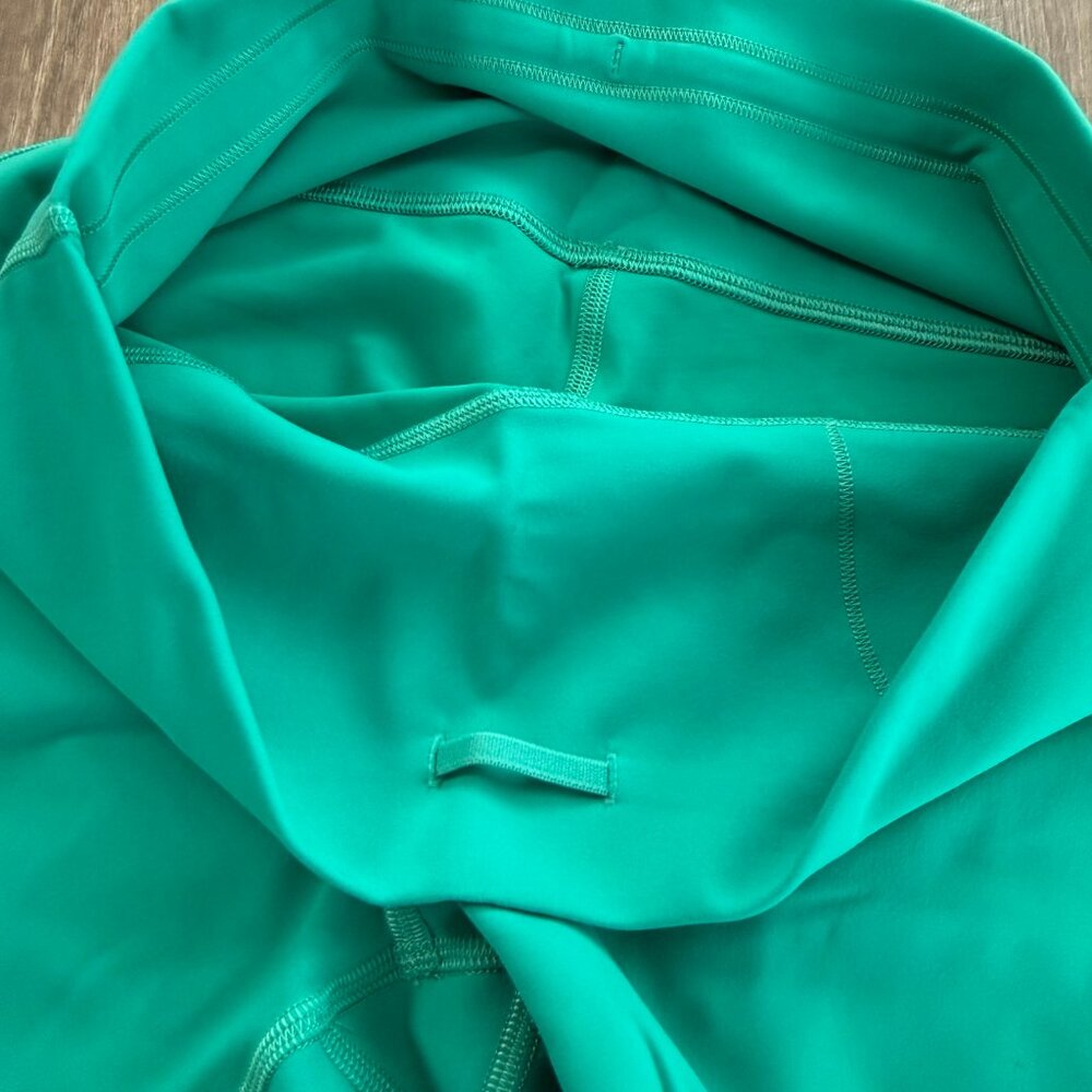 lululemon Wunder Train Teal High-Rise Leggings size 10 - Picture 5 of 8